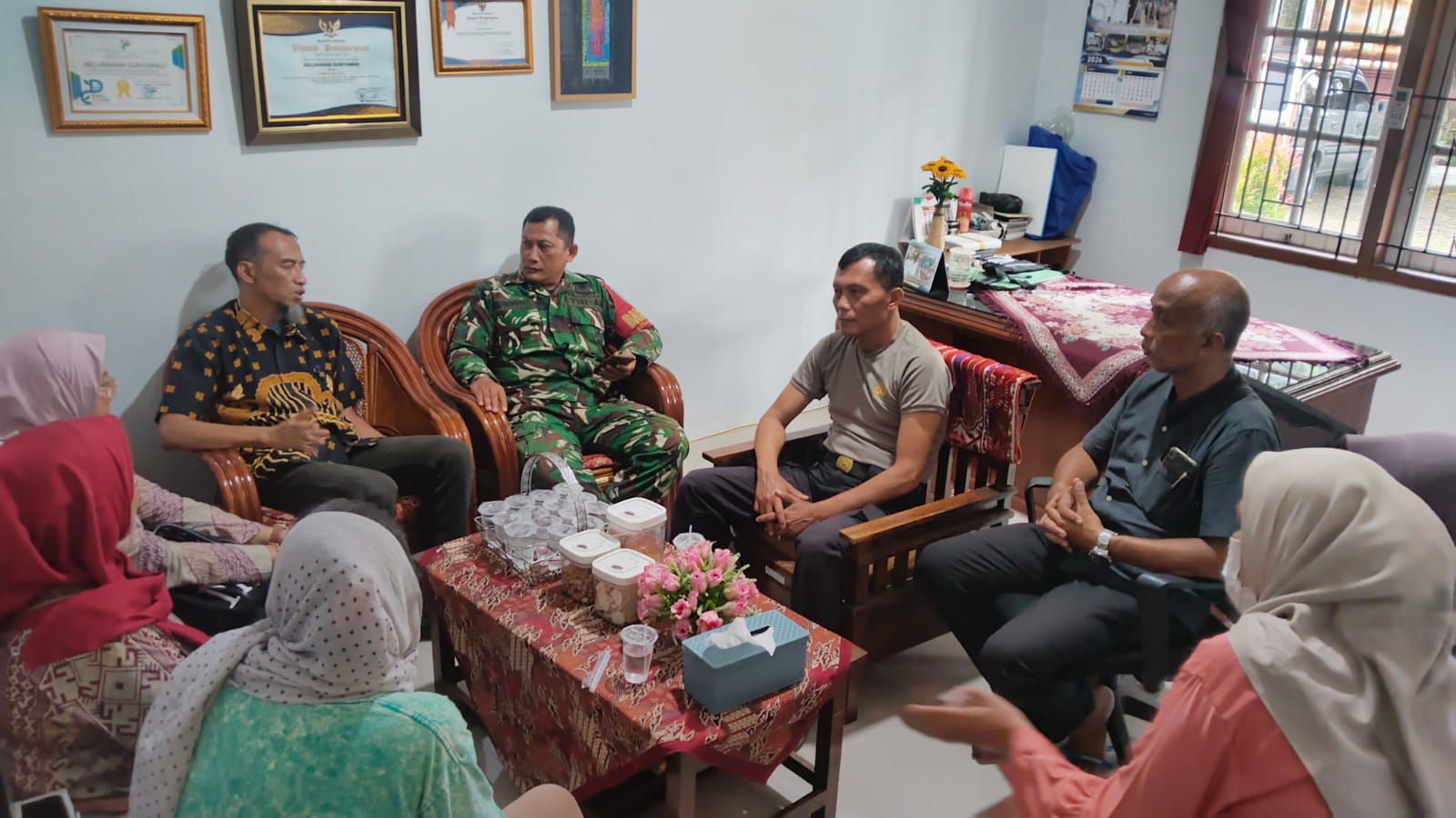 Babinsa Sunyaragi Bertindak Cepat Atas Aduan Kasus Asusila di Wilayahnya.