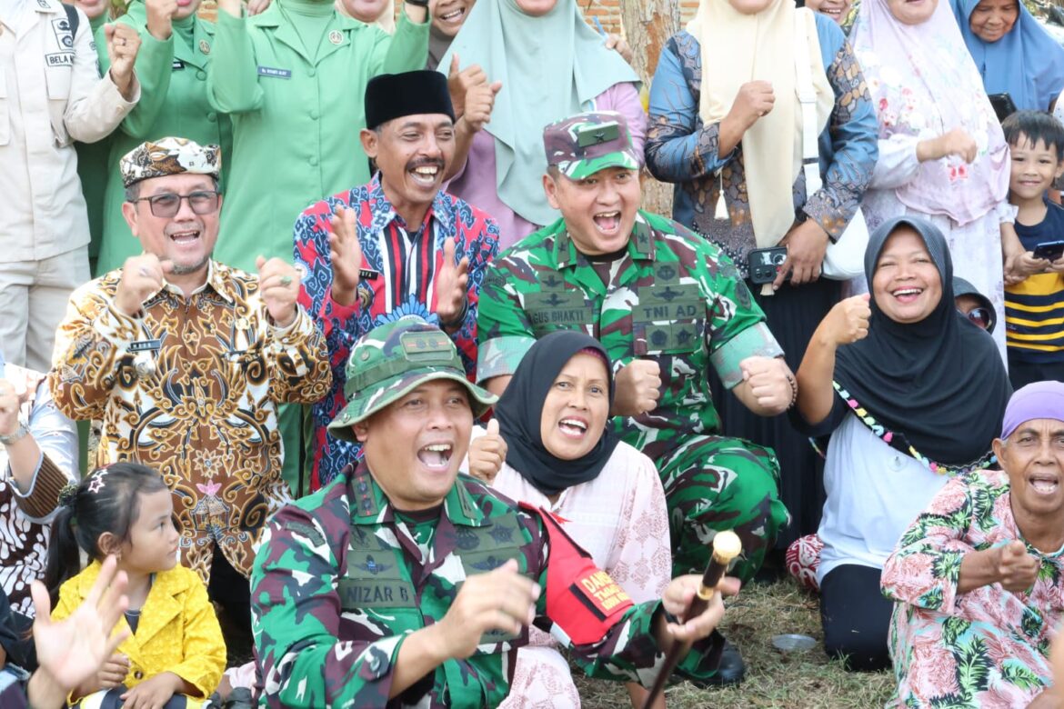 Wujud Nyata Pengabdian TNI untuk Rakyat, Kasdam III/Siliwangi Tutup TMMD ke-129 Kodim 0620/Kab. Cirebon di Luwung Kencana